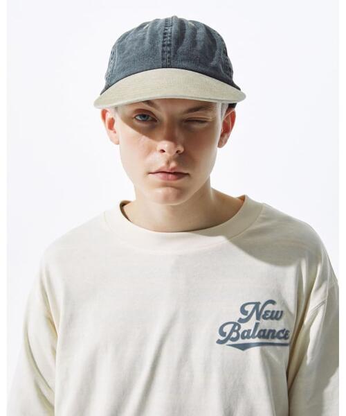 B MING by BEAMS 빔즈 X 뉴발란스 로고 반팔 티 92-08-0232-424