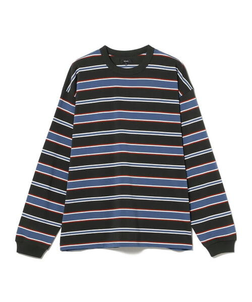 빔즈 스트라이프 루즈핏 긴팔 티 11-14-0491-803