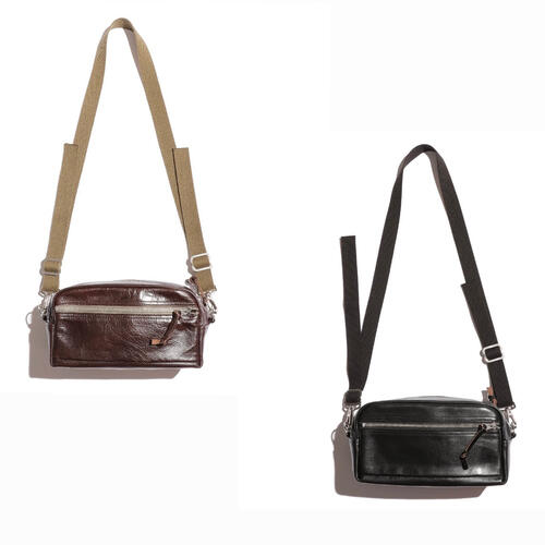 JELADO 제라도 가죽 숄더백 파우치 레인보우 컨트리 RCL-60017