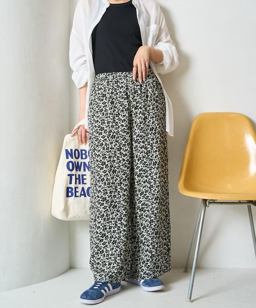 프릭스스토어 플라워 프린트 이지 팬츠 여성 바지 1349248900118 25AW