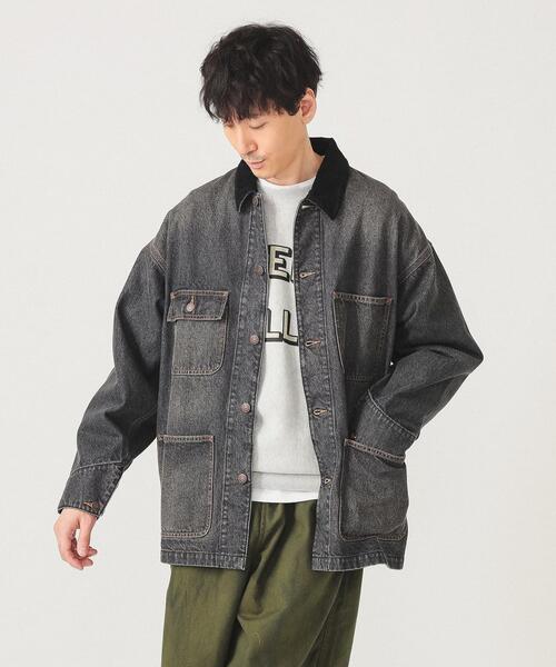 빔즈 루즈핏 워크 재킷 데님 점퍼 11-18-3309-791
