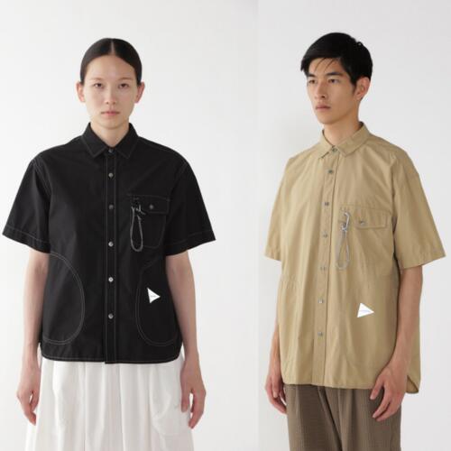 앤드원더 반팔 셔츠 CORDURA cotton rip SS shirt 25SS