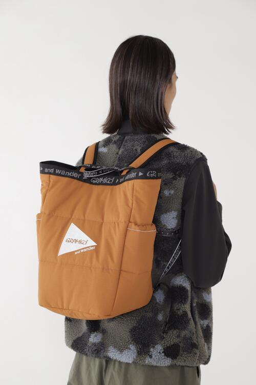 앤드원더 X 그라미치 padded 2way pack 25SS