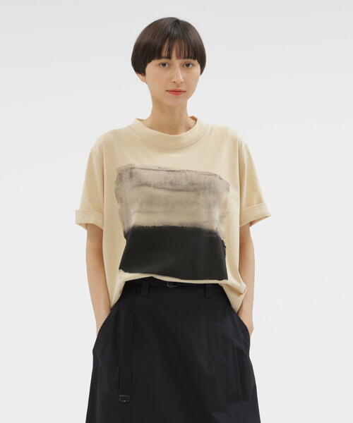 마가렛호웰 여성 반팔 티 LIGHT ORGANIC COTTON JERSEY TOP 25AW