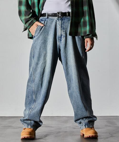 프릭스스토어 와이드 트위스트 데님 팬츠 청바지 25aw 1043248901195