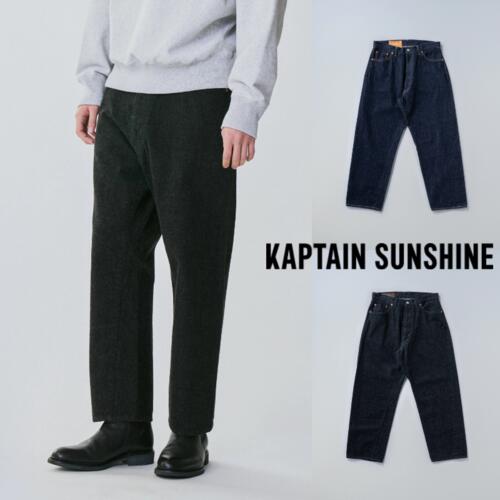 캡틴선샤인 데님 팬츠 청 바지 5P Zipper Front Denim Pants 25aw