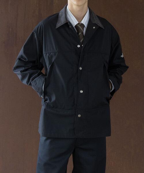 노스페이스 퍼플라벨 X 몽키타임 65/35 스웨이드 칼라 재킷 8325-500-0021 25AW