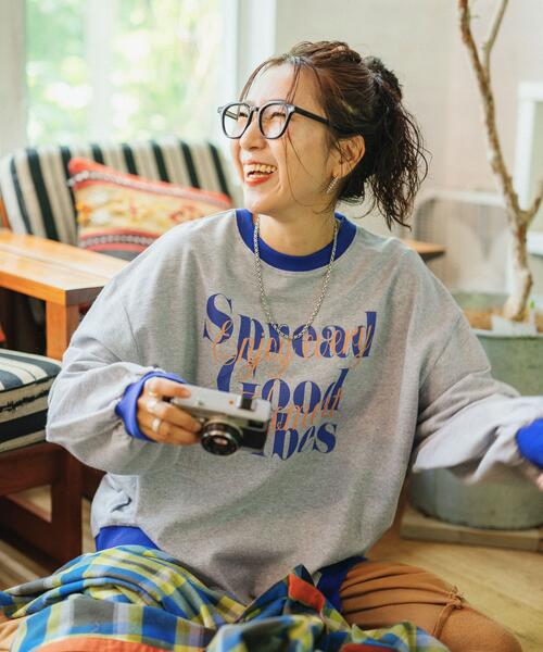 니코앤드 프린팅 긴팔 티 576075 25AW