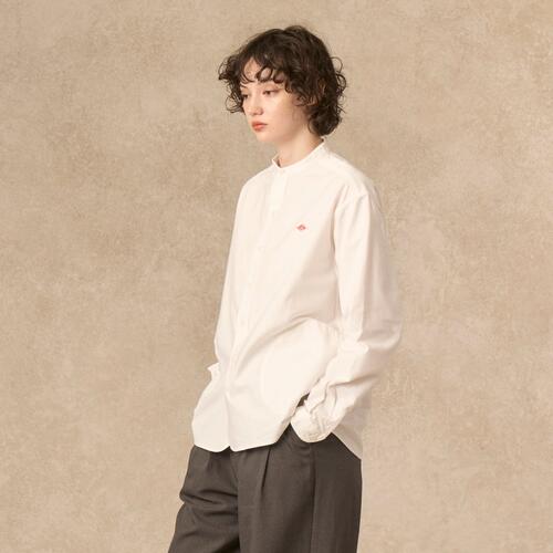 단톤 여성 옥스포드 밴드 칼라 셔츠 DT-B0279 SOX 25AW