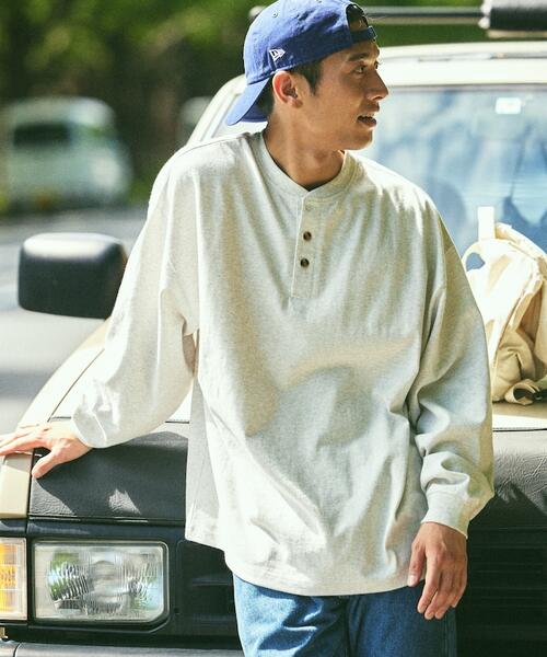 프릭스스토어 9oz 빅실루엣 헨리넥 티 25AW 1223248901253