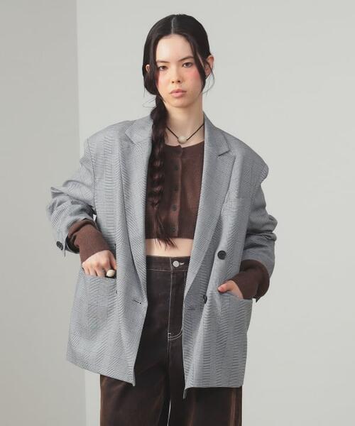 레이 빔즈 4버튼 W 빅 재킷 여성 61-16-0341-462