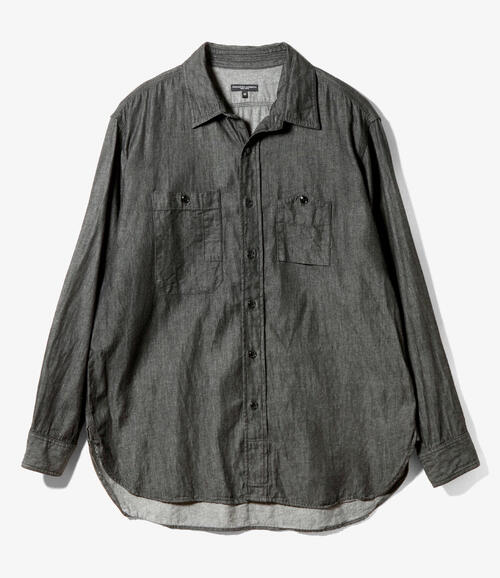 엔지니어드 가먼츠 워크 셔츠 코튼 데님 25AW RV017