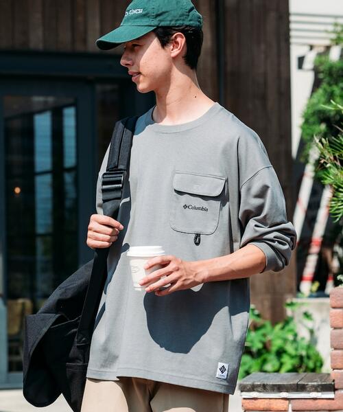 컬럼비아 X 프릭스스토어 긴팔 포켓 티 25AW 1223129900043