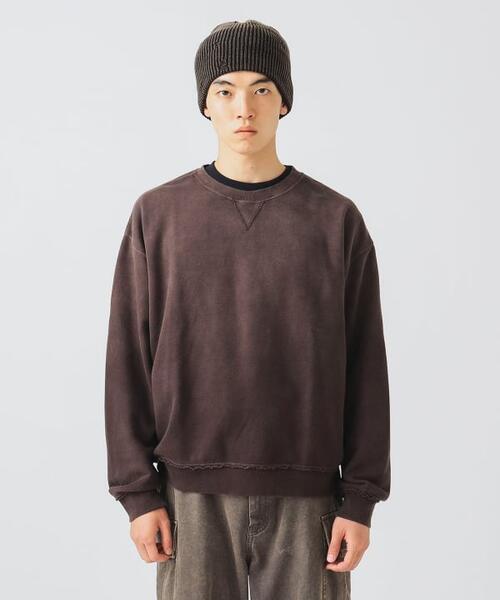 빔즈 하트 GMS 우라케 크루넥 스웨트 티 셔츠 42-13-0151-147