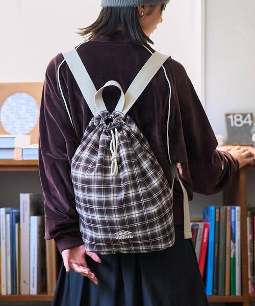 프릭스스토어 X 엄브로 플란넬 미니 백팩 25AW 1064394400006