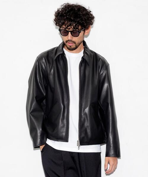 프릭스스토어 가죽 싱글 라이더 재킷 점퍼 25AW 1050248900191
