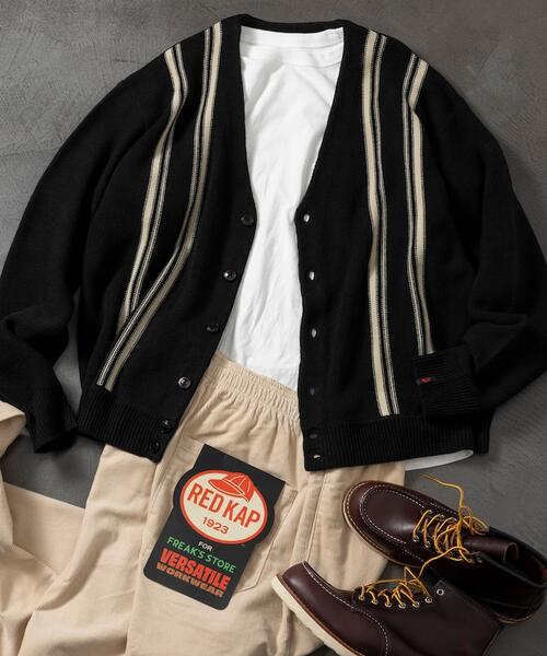프릭스스토어 X RED KAP 니트 가디건 1035311600002 25AW