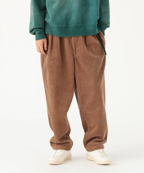 빔즈 코듀로이 와이드 테이퍼드 팬츠 바지 11-24-3560-803