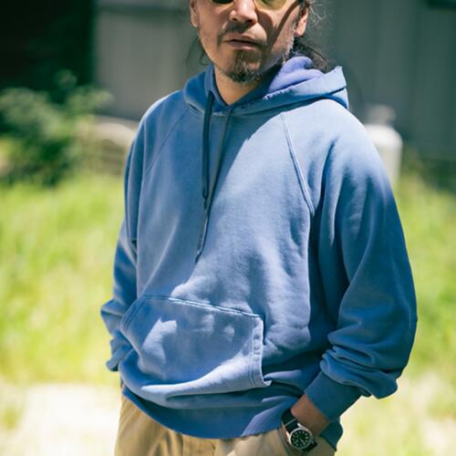 조맥코이 조이맥코이 9oz 라글란 후드 스웨트 티 맨투맨 페이드 MC24119