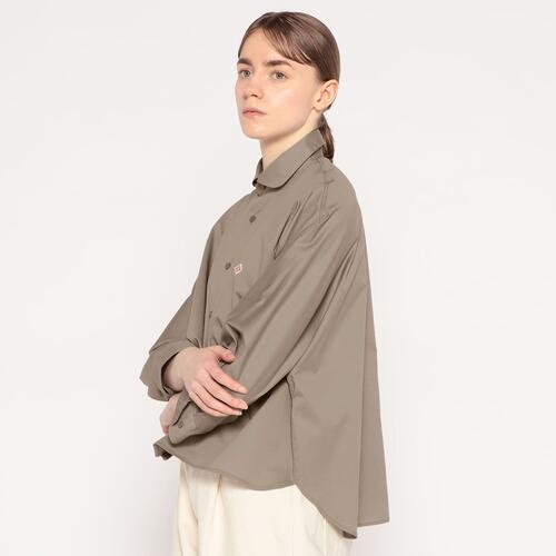 단톤 여성 하이 카운트 트윌 돌먼 긴팔 셔츠 25AW DT-B0399 HCT