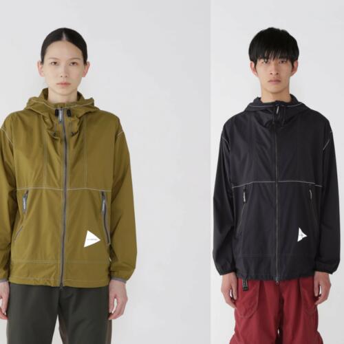 앤드원더 재킷 PERTEX wind jacket 25aw