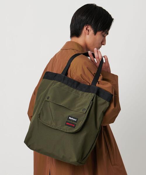 바버 X 브리핑 X 유나이티드 애로우즈 토트백 25aw 1332-400-0012