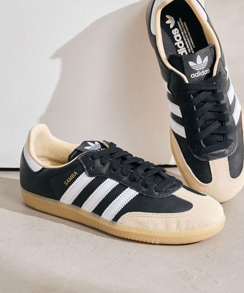 아디다스 X 그린라벨릴렉싱 스니커즈 SAMBA OG Black Sneakers 25aw 3631-499-2646