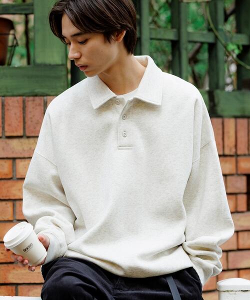 프릭스스토어 스핀들 폴로 칼라 스웨트 티 기모 맨투맨 1223248901269 25AW