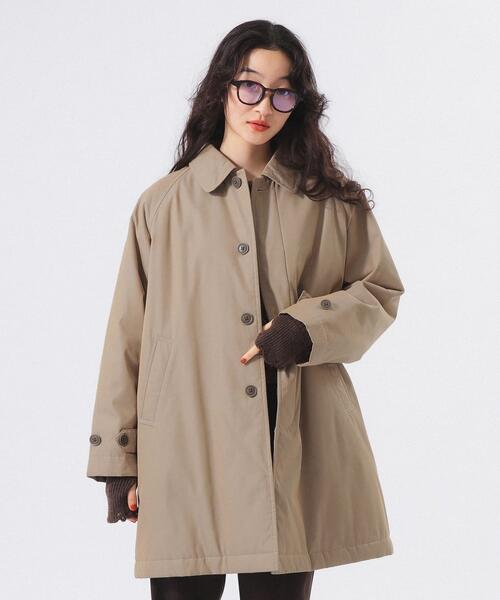 빔즈 보이 스테인 칼라 코트 재킷 여성 13-19-0099-452