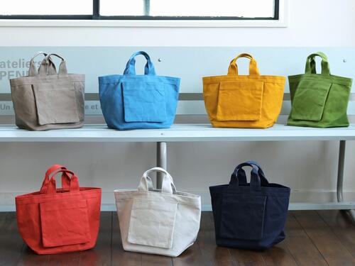 아뜰리에 페넬로페 Pocket Tote 캔버스 토트백 BG314