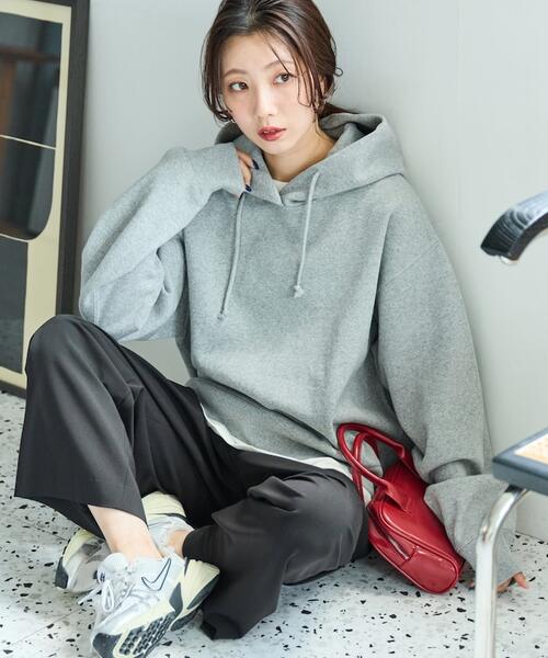 프릭스스토어 헤비 쇼트 기모 후드 티 여성 25AW 1325248900178