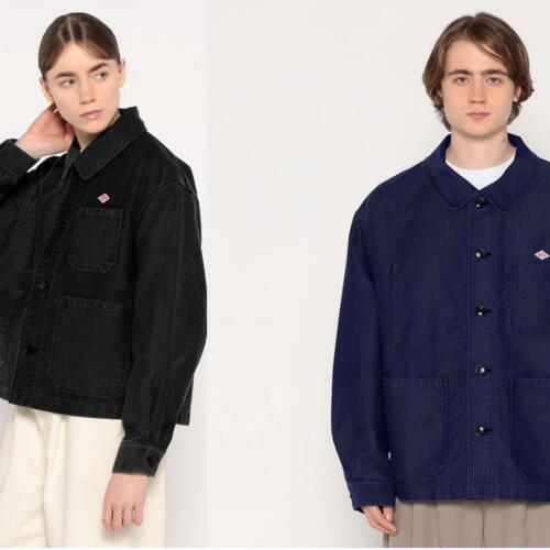 단톤 여성 남성 몰스킨 와이드 커버올 재킷 25AW DT-A0662 HMK