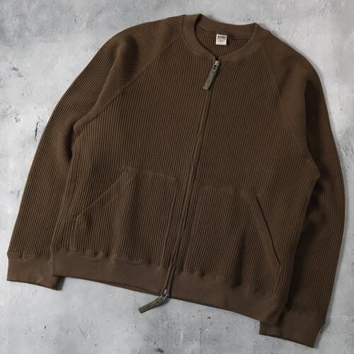 반스아웃피터스 와플 집업 블루종 재킷 BR-25327 25AW