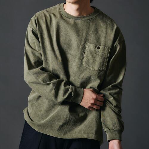 반스아웃피터스 버튼웍스 코준 9부 긴팔 티 콘초 25AW BR-25315