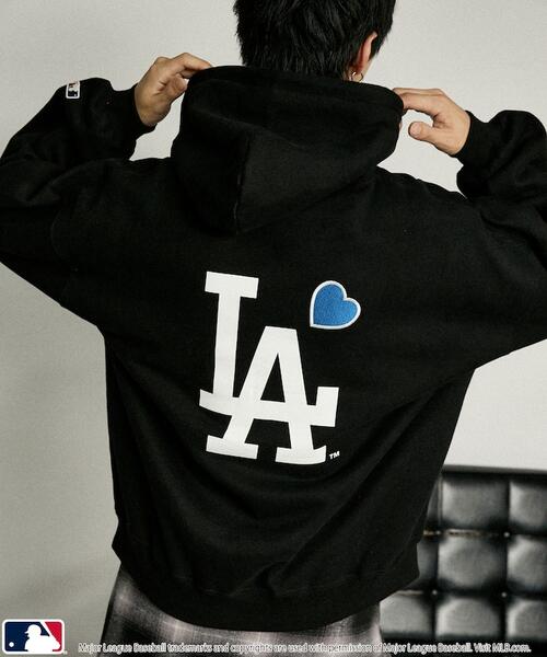 PUBLUX X MLB 프릭스스토어 스웨트 후드 기모 티 25AW 3110220800050