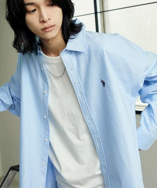 U.S. POLO ASSN X PUBLUX 프릭스스토어 옥스포드 셔츠 25AW 3151291600012