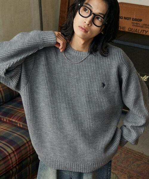 U.S. POLO ASSN X PUBLUX 프릭스스토어 니트 25AW  3130291600006