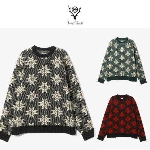 남이서팔 니트 스웨터 Snowflakes 25AW RW668