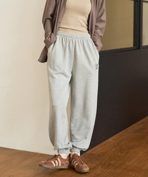 프릭스스토어 로고 자수 스웨트 조거 팬츠 여성 바지 1349248900130 25AW