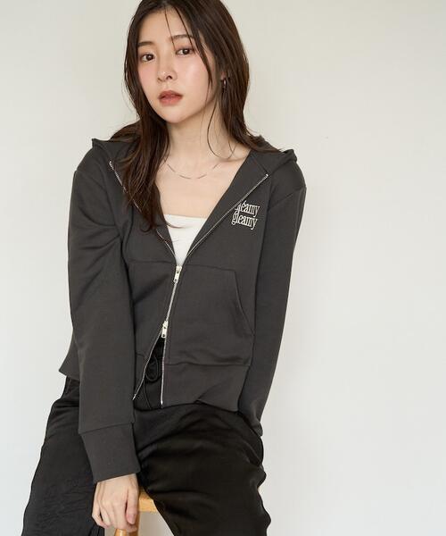 프릭스스토어 집업 후드 여성 점퍼 프렌치테리 25AW 1324248900143