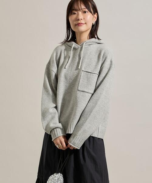 프릭스스토어 후드 포켓 여성 니트  25AW 1132248902962