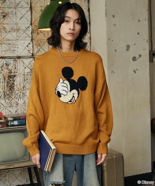PUBLUX 프릭스스토어 미키마우스 니트 25AW  3131220800022