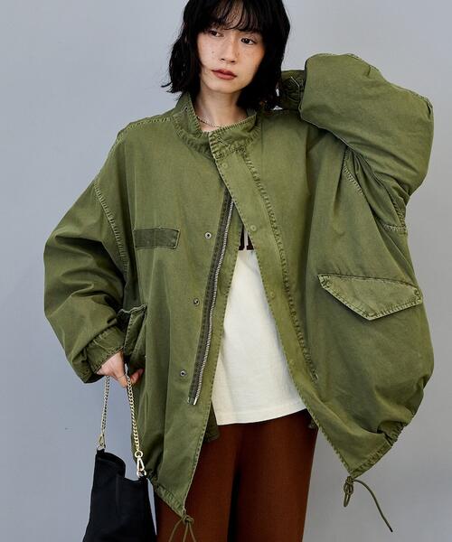 프릭스스토어 여성 M-65 쇼트 페이드 모즈 코트 라이너 세트 25AW 1153248901534