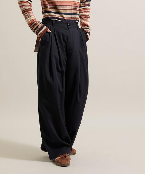 프릭스스토어 여성 크라운 투턱 배럴 팬츠 바지 25AW 1142248903812