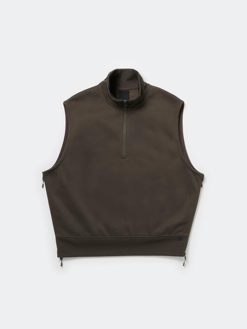 다이와피어 39 조끼 TECH SWEAT ZIP VEST PULLOVER 25AW BE-55025W