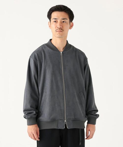 B MING by BEAMS 빔즈 페이크 스웨이드 MA-1 블루종 재킷 25AW 92-18-0517-286