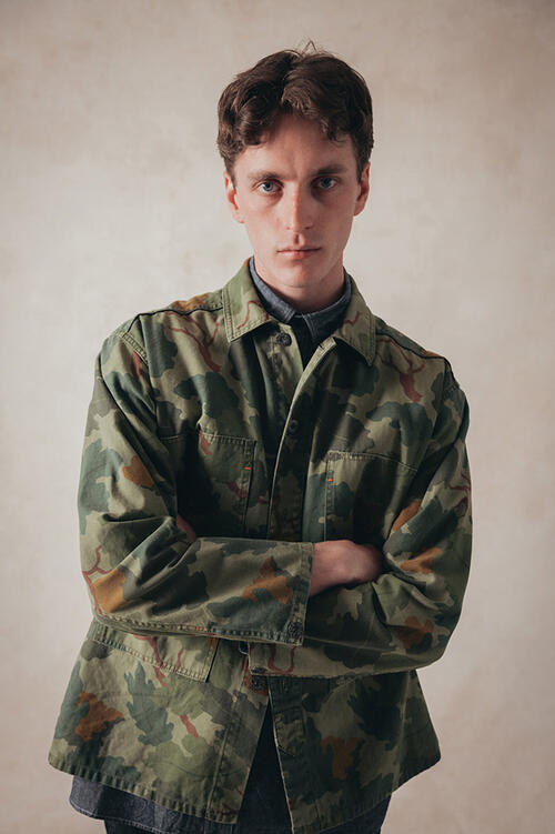 나이젤카본 유틸리티 오버 셔츠 카모 빈티지 JK02-3 25AW