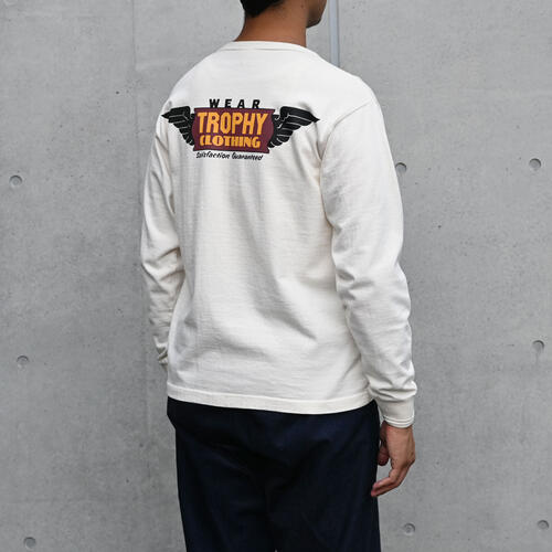 트로피클로딩 윙 로고 긴팔 티 TR25AW-203