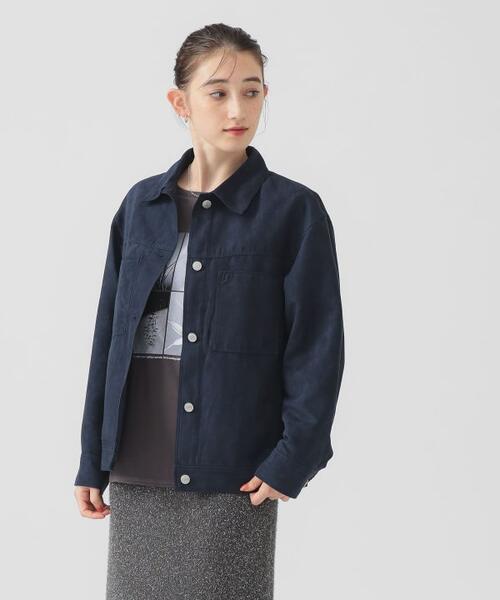 B MING by BEAMS 빔즈 여성 스웨이드 재킷 25AW 93-18-0446-646