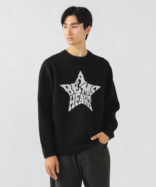 빔즈 하트 스타 그래픽 니트 25AW 42-15-0090-639